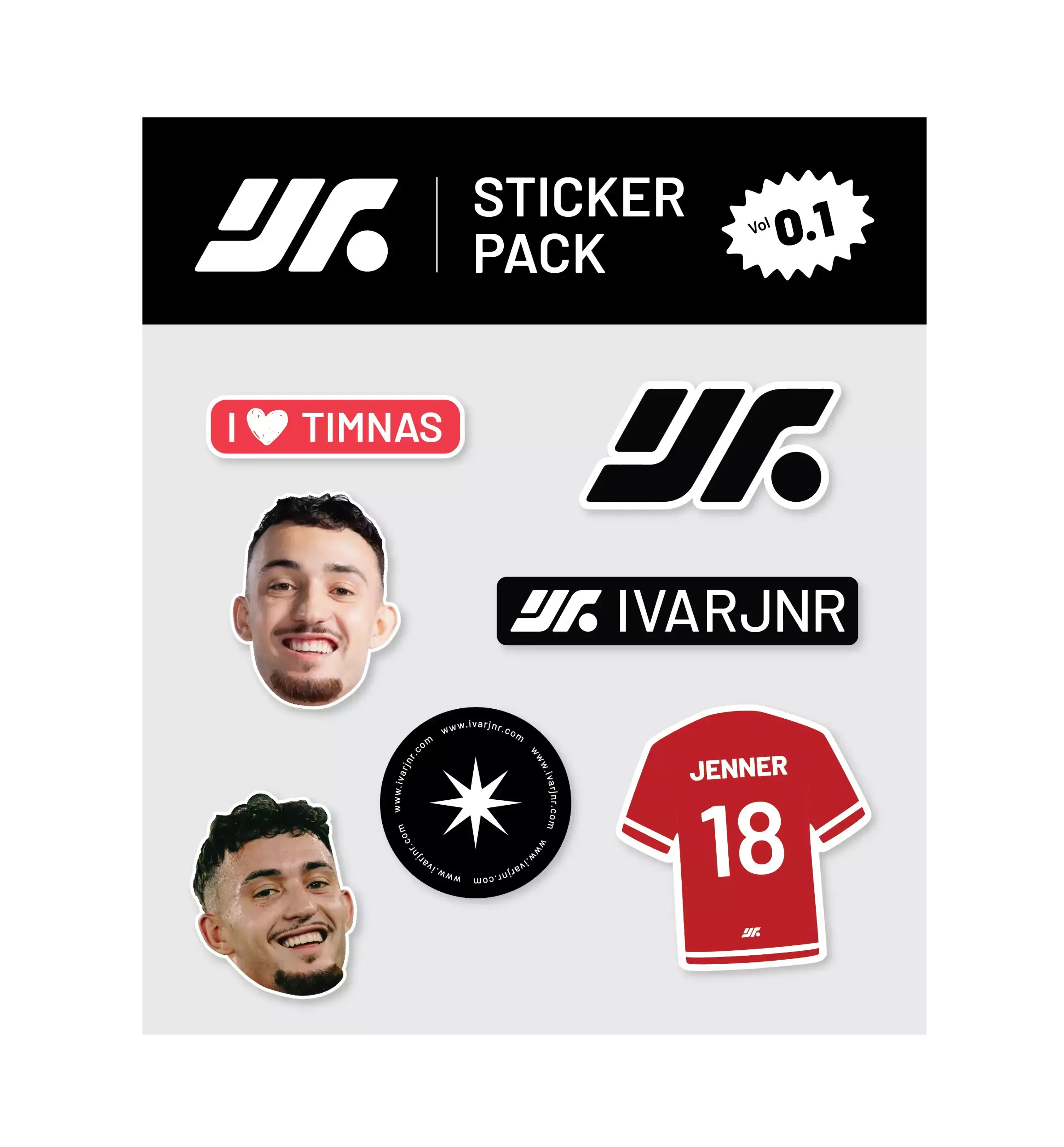 Ivar Jenner Stickers Pack Vol. 1 - Gambar 2